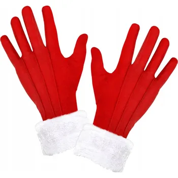 Rukavice Widmann Rukavice pětiprsté červené Mikulášky