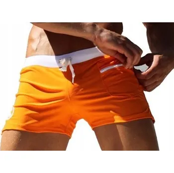 Pánské kraťasy Pánské plavky šortky s kapsou Kraťasy na zavazování - 5XL