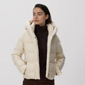 Dámský kabát Reserved - Bunda s páskem - tělová - 720HD-02X - 720HD-02X-M