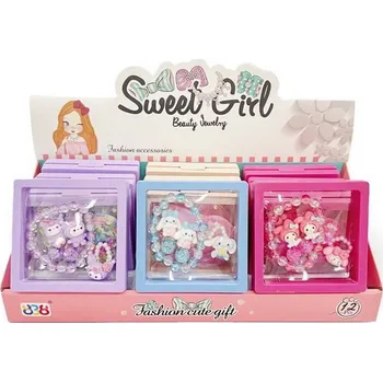 Tetování wiky Korálkové šperky s postavičkou set assort