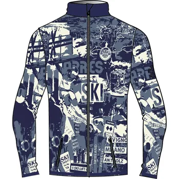 Cyklistické kalhoty Pánský svetr Newland N3 4133/0148 Man Full Zip Navy/Butter
