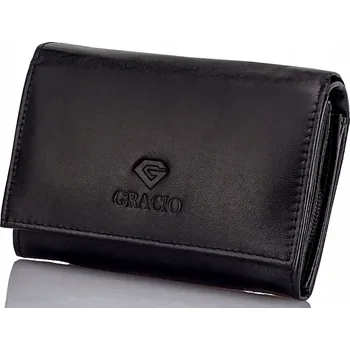 Peněženka Gracio dámská peněženka z pravé kůže černá