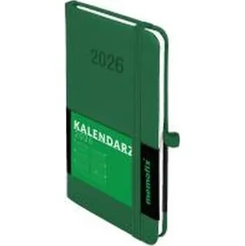 Diář Kalendarz 2026 A6 Memofix TDW zielony