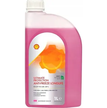 Nemrznoucí směs do chladiče Shell Chladicí kapalina Antifreeze Longlife Ultimate Protection připravená k použití - 1L