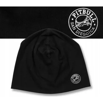 Čepice Pitbull zimní čepice beanie černá, univerzální velikost