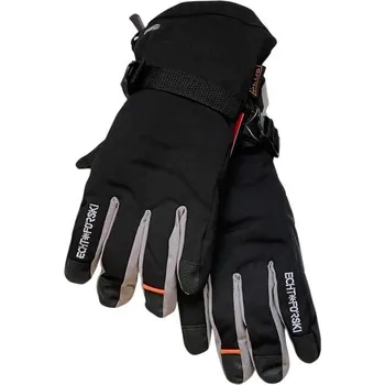 Rukavice ECHT JUNIORSKÉ LYŽAŘSKÉ RUKAVICE FORSKI - ODOLNÉ A FUNKČNÍ HX061 Velikost: L, Barva: Černá/ šedá