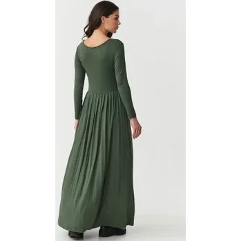 Dámské oblečení Volnočasové šaty Makadamia M896 khaki Khaki L/XL