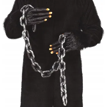 Party dekorace Falešný řetěz pro vězně, umělá dekorace na nohu pro Halloween, 150 cm