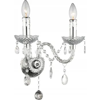 Nástěnné svítidlo Nástěnné svítidlo TOOLIGHT čiré, stříbrné, šedé E14 40 W