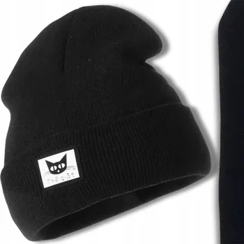 Čepice EdiBazzar zimní čepice beanie růžová, univerzální velikost