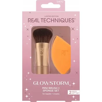 Kosmetický štětec Real Techniques Glowstorm Sada na líčení Mini štětec na roztírání