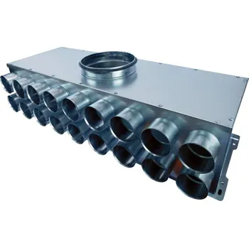 Vzduchotechnické potrubí Rozdělovač jednostranný dvojřadý 18x75/200