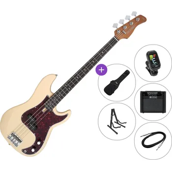 Baskytara Sire Marcus Miller P5R Alder-4 SET 2 Vintage White Elektrická baskytara