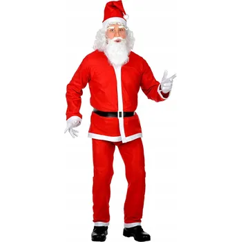 Karnevalový kostým Kostým Santa Clause červený, vánoční