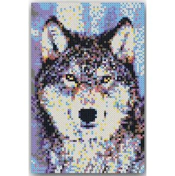 Kreativní sada Beedz Art - Vlk 7000