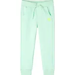 vidaXL Dětské tepláky melanž 128 [11922] Barva: Zelená