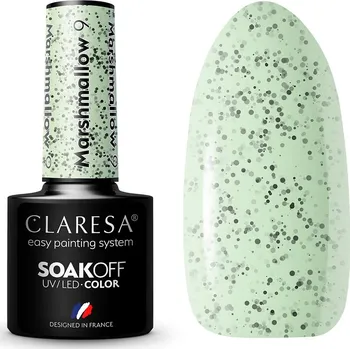 Lak na nehty CLARESA_Soak Off UV/LED Marshmallow Hybridní lak 9 5g