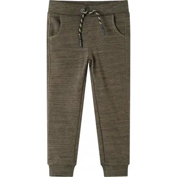 Chlapecké kalhoty vidaXL Dětské tepláky tmavě melanž 116 [13236] Barva: Khaki