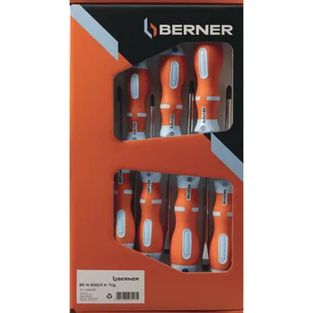 Šroubovák Berner 240296 Sada šroubováků 2K TOP PD/PH/PZ - 7dílná + sleva 5% po přihlášení