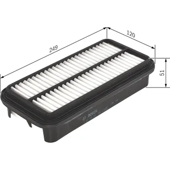 Vzduchový filtr Vzduchový filtr BOSCH 1 457 433 957