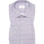 Košile Comfort Fit twill s krátkým rukávem rostlinný motiv 4167_53K17K velikost: 47, délka rukávu: krátký rukáv