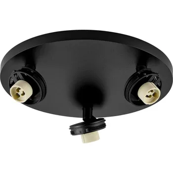 Deko-Light stropní přisazené svítidlo - Can Tilt kulaté základna, 3x 7,5 W GU10, černá 348275