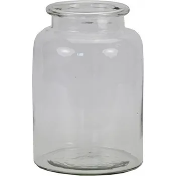 Svícen Skleněný svícen 24,5x16 cm