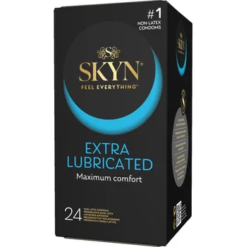 Kondom Skyn Extra Lubricated bezlatexové extra lubrikované - 24 kusů