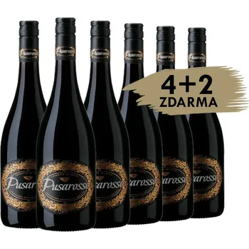 Víno 4+2 zdarma - Zinfandel IGP - Pusarosso