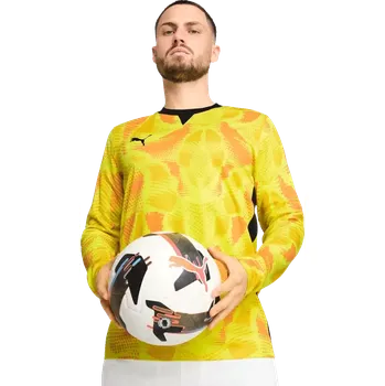 Pánský brankářský dres s dlouhým rukávem Puma teamTarget žlutý