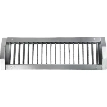 Větrací mřížka SPIRO mřížka jednořadová, pro potrubí Ø315–Ø900 mm – 425×125 mm