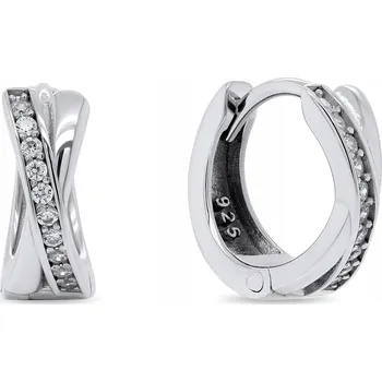 Náušnice Brilio Silver Roztomilé kulaté stříbrné náušnice EA207W