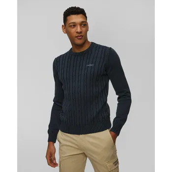 Pánský svetr Tmavě Modrý Pánský Svetr Aeronautica Militare 251ma1557l559-8394