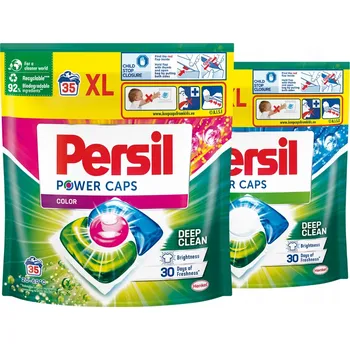 Kapsle na praní Kapsle na praní Persil Power Caps 70 ks, pravidelná vůně