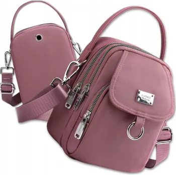 EdiBazzar kabelka kabelka přes rameno syntetika růžová