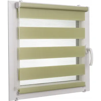 Roleta VOPPI ROLETA DEN A NOC 56x230 CM ZELENÁ