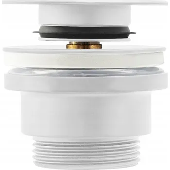 Sifon Zátka KLIK KLAK bílá matná umyvadlová univerzální Rea