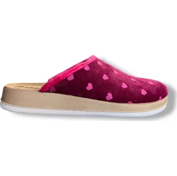 Dámské pantofle Inblu CT 40 dámská domácí obuv bordo srdíčka Barva: Bordo, Velikost: 37