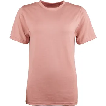 Dámské tričko Vlnka Dámské Merino tričko s krátkým rukávem Woolee růžová velikost oblečení L