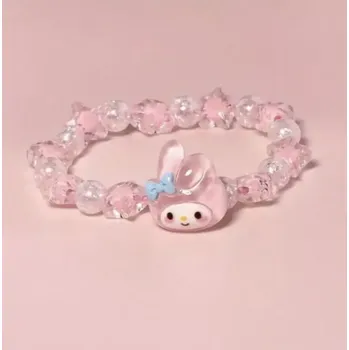 Náramek Korálkový náramek na gumičce - SANRIO - MELODY (Značka: BIJI)