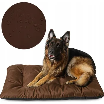 Pelíšek pro psa Superkissen24 polštář pro psa hnědá 120 cm x 80 cm