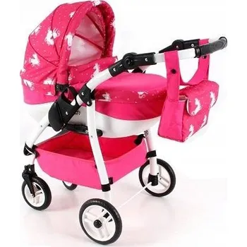 Kočárek pro panenku Hluboký kočárek pro panenky Adbor LILY SPORT