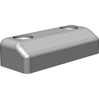 Příslušenství k oknu WINKHAUS náběh AL.D.AGR, montážní výška 11 mm, montáž rámu, antracitově šedá