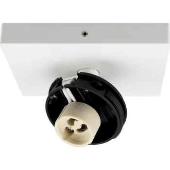 Deko-Light stropní přisazené svítidlo - Can Tilt hranatá základna, 1x 7,5 W GU10, bílá 348264