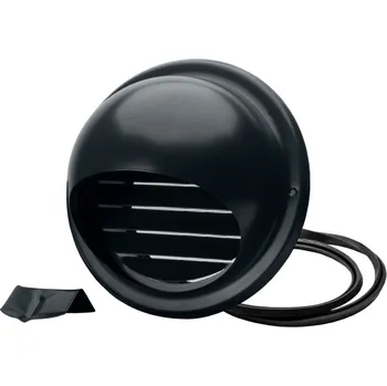 Větrací mřížka Nerezová ventilační mřížka UVLA s těsněním – antracit 160 mm