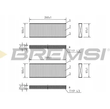 Kabinový filtr KABINOVÝ FILTR NISSAN NAVARA NP300 2.3 dCi 4x4 10.15- NC2012