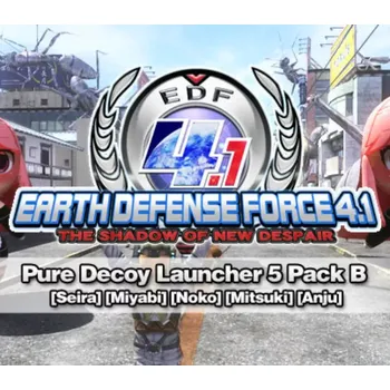 Počítačová hra EARTH DEFENSE FORCE 4.1 - Pure Decoy Launcher 5 Pack B DLC
