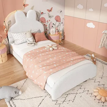 Postel Dřevěná manželská postel Arhatreya 90x200 bílá