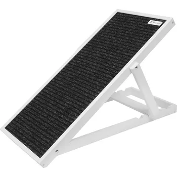 Schody a rampa pro psa Animood Rampa pro psy a kočky - bílá, nastavitelná výška