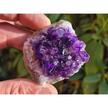 Přírodní kámen Ametyst drúza přírodní Uruguay 82g